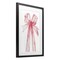 Stupell Industries Coquette Pink Bow Illustration Framed Print Under Glass, design by LSR Design Studio